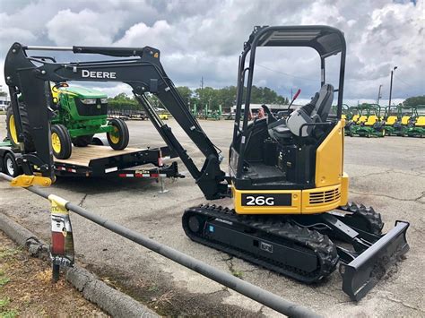 how good is the jd 26g mini excavator|john deere 26g excavator for sale.